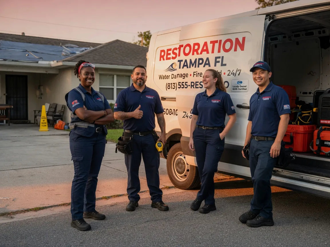 Water Damage Restoration company in Duson, LA
